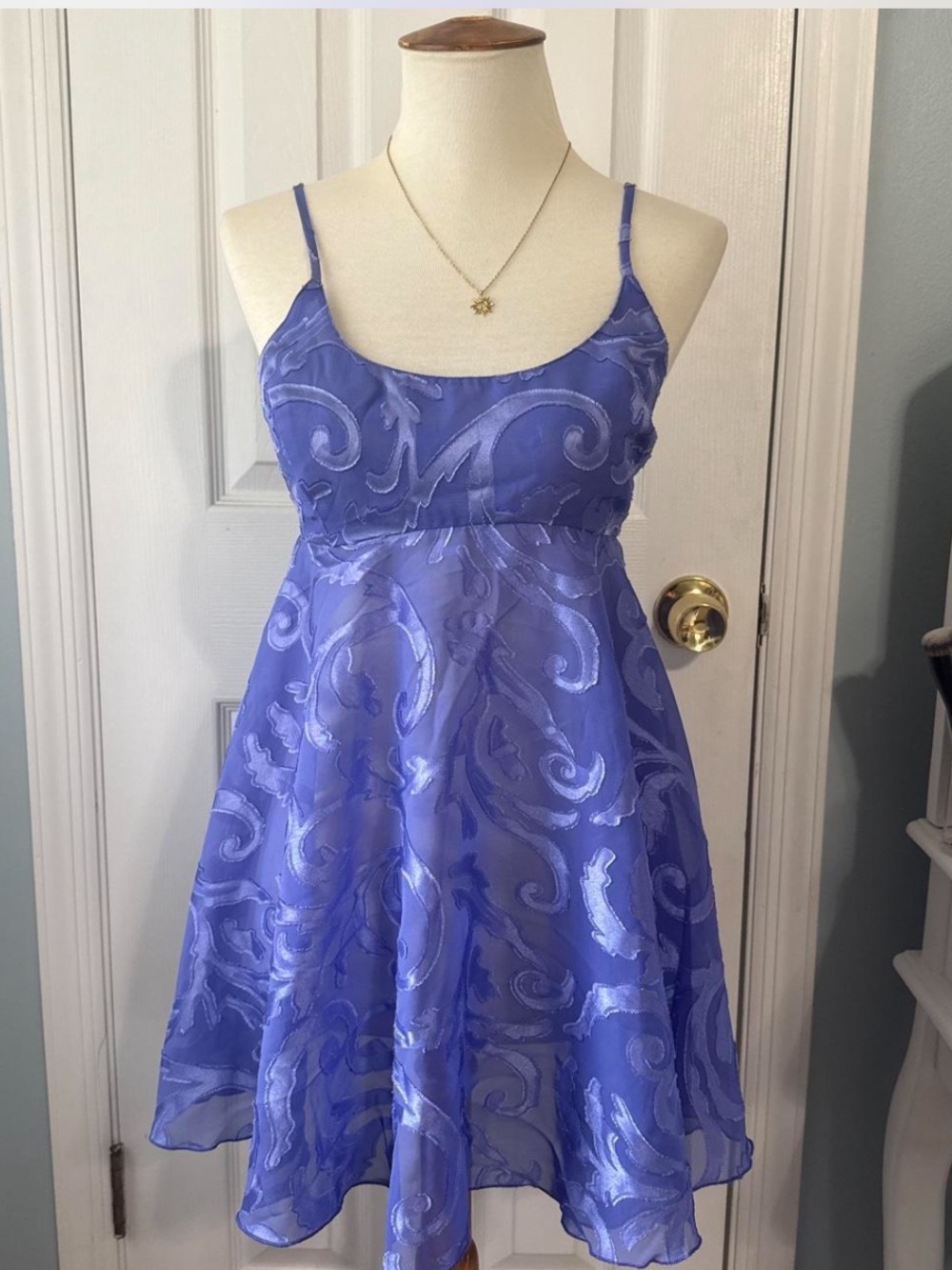 Victoria's Secret Lavender Jacquard Dress